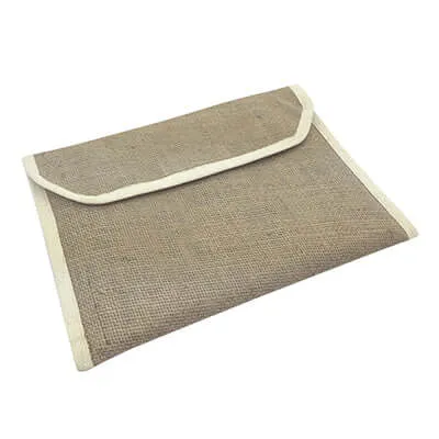 Eco Friendly A4 Jute Document Folder