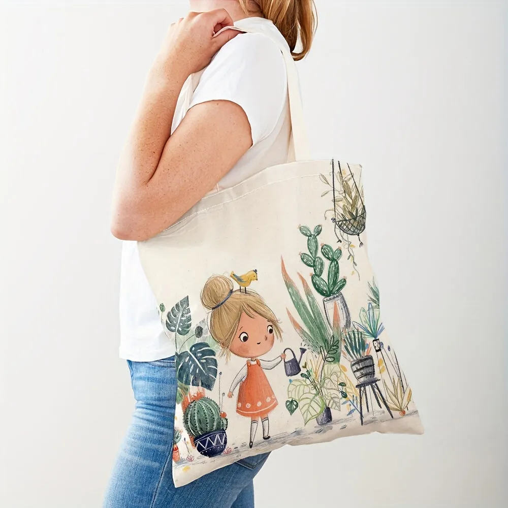 Enchanting Fairy Tale Tote Cute Canvas  Versatile