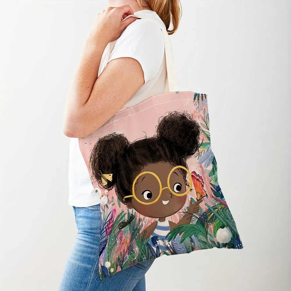 Enchanting Fairy Tale Tote Cute Canvas  Versatile