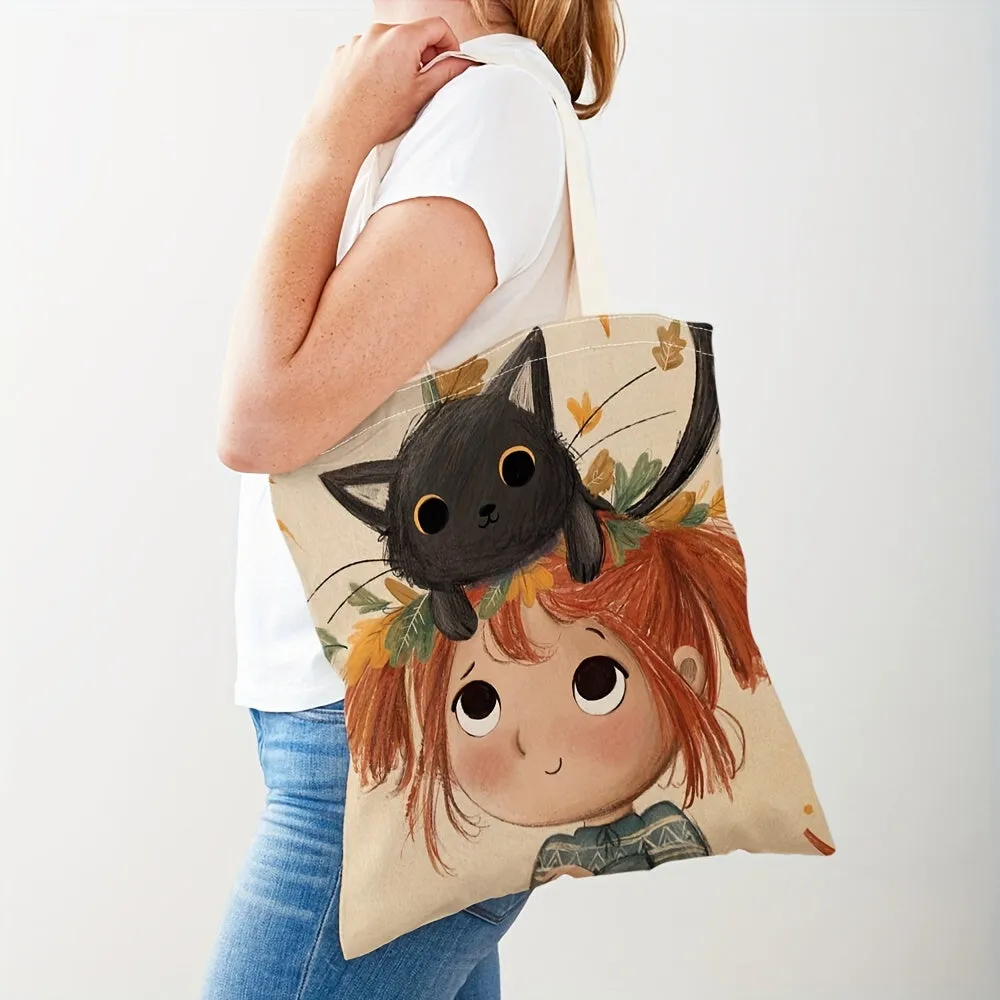 Enchanting Fairy Tale Tote Cute Canvas  Versatile