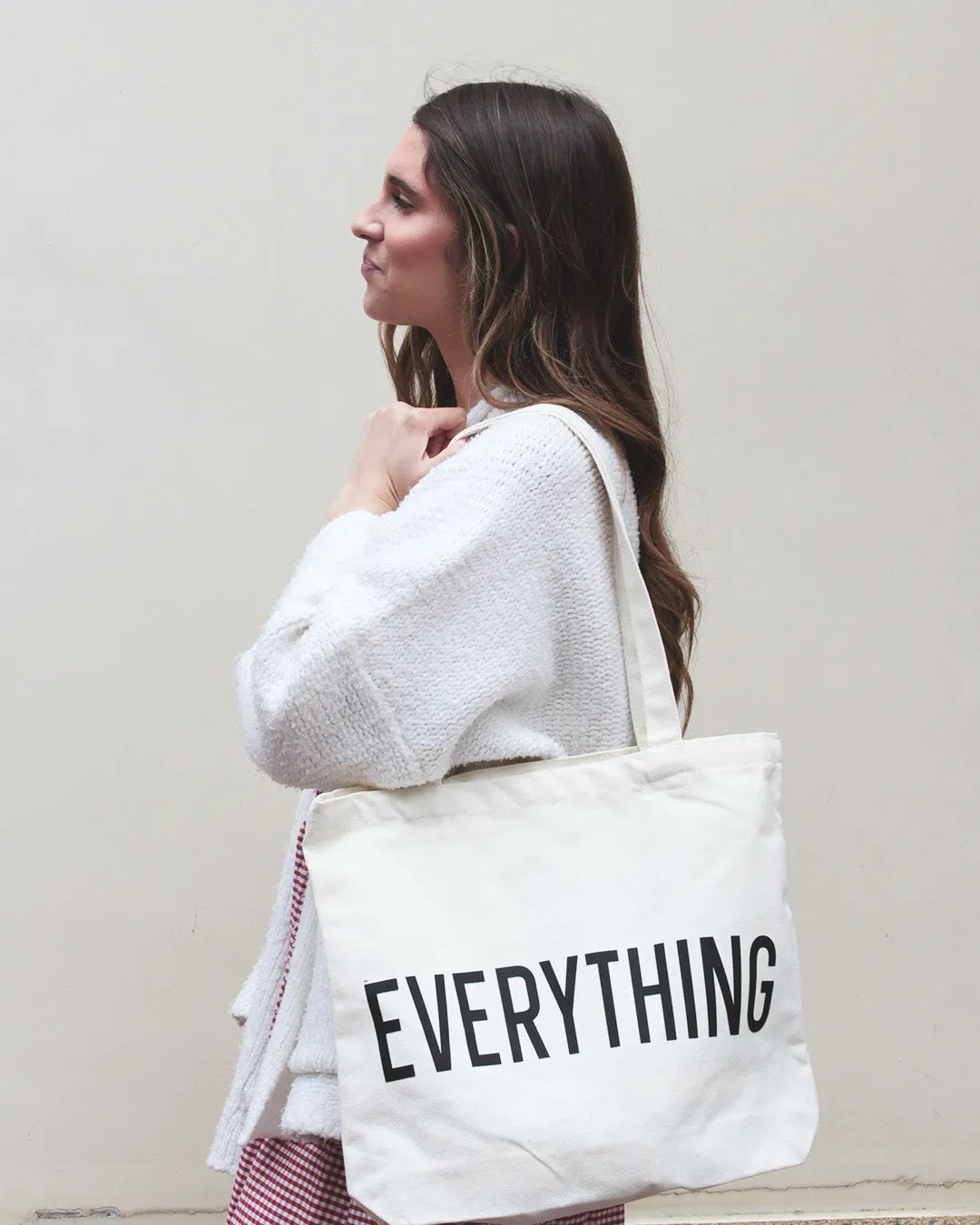 Everything White Tote Bag