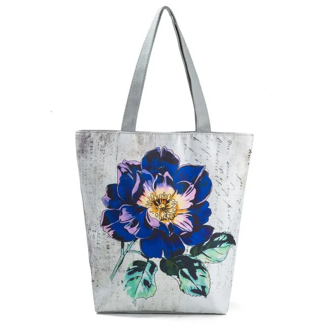 Flowers Panda Handbag