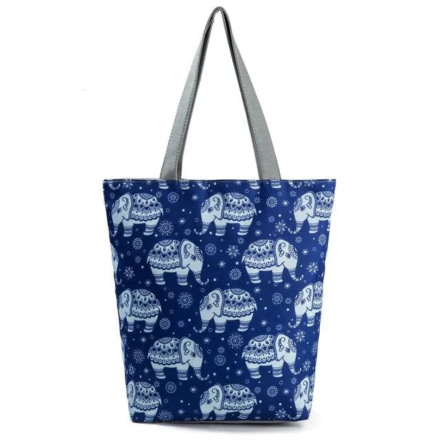 Flowers Panda Handbag