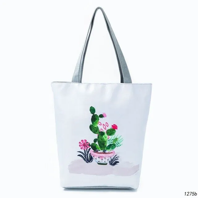 Flowers Panda Handbag