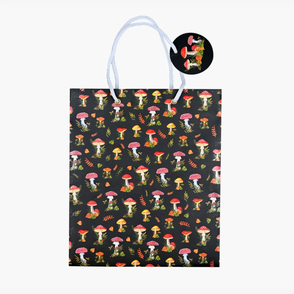 Gift Bag Medium - Mushrooms