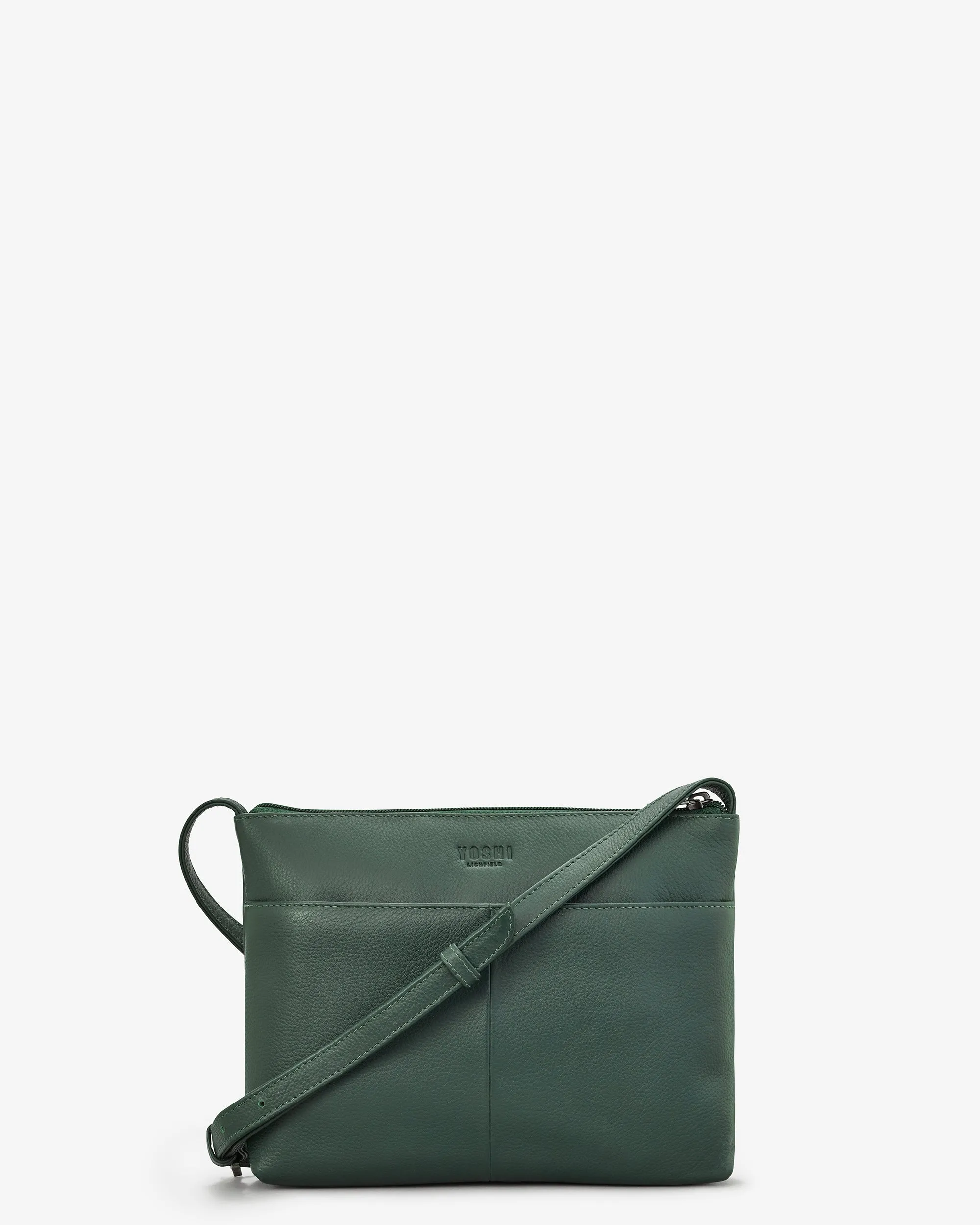 Green Fingers Bookworm Leather Cross Body Bag