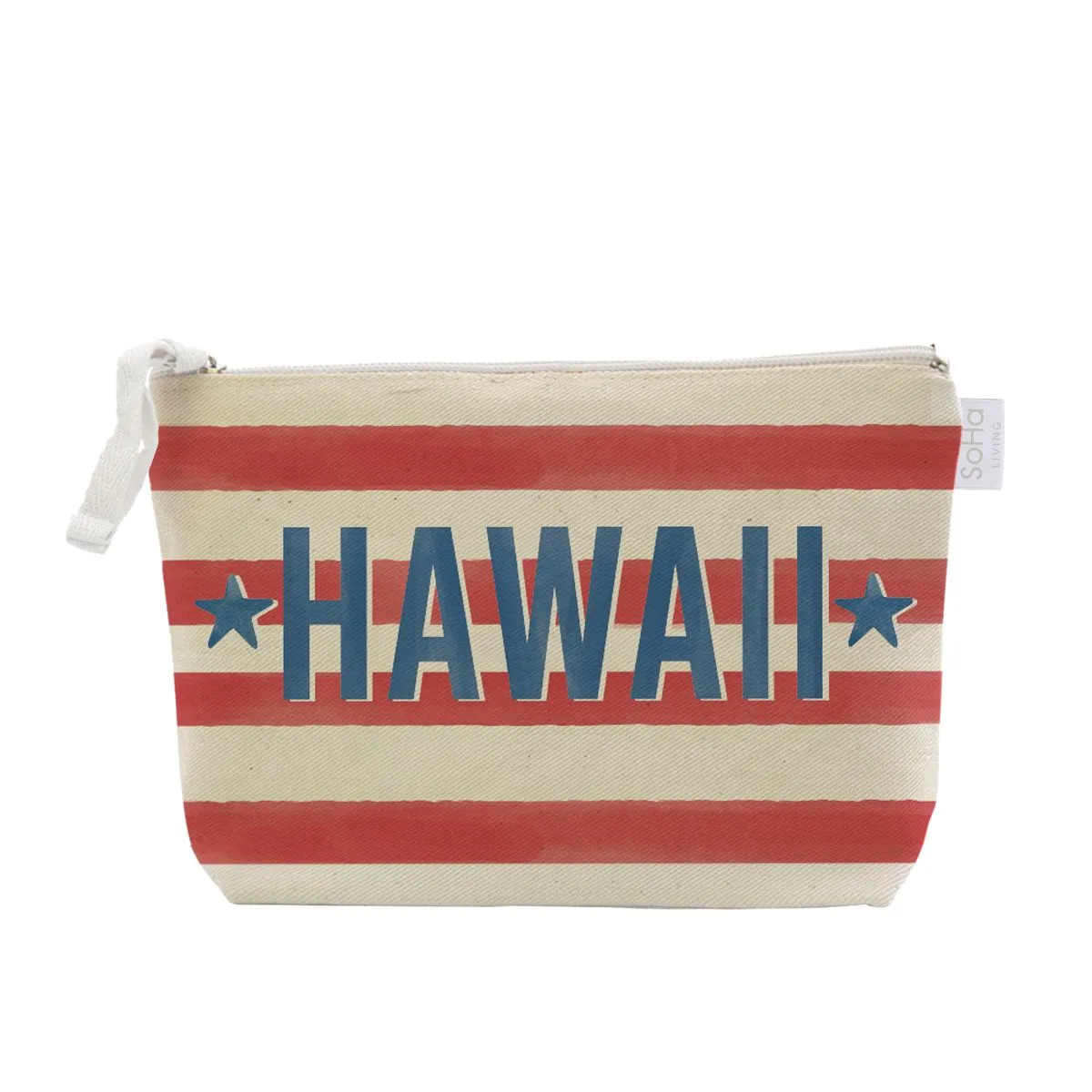 Hawaii Flag Cosmetic Bag, Large