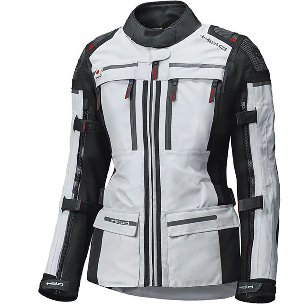 Held Atacama Top Ladies Gore-Tex Jacket Grey / Red