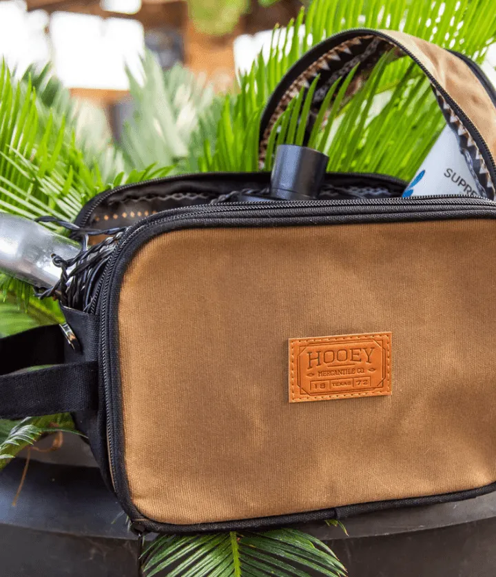 Hooey Tan Dopp Kit Toiletry Bag DK006