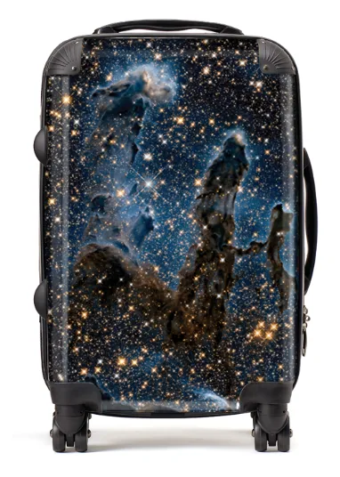 Hubble Pillars/Deep Field Suitcase / Luggage