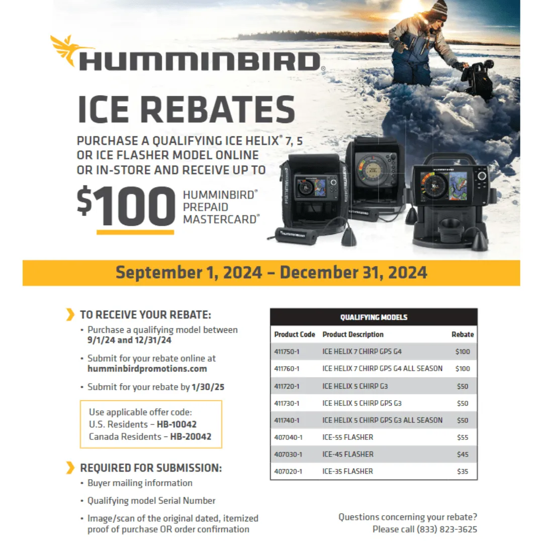 Humminbird Ice Helix 5 Chirp G3