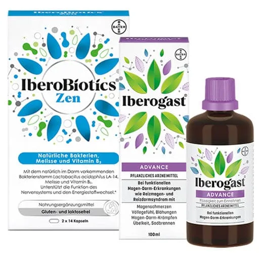 IBEROGAST ADVANCE 100ML   IBEROBIOTICS Zen SAVING SET