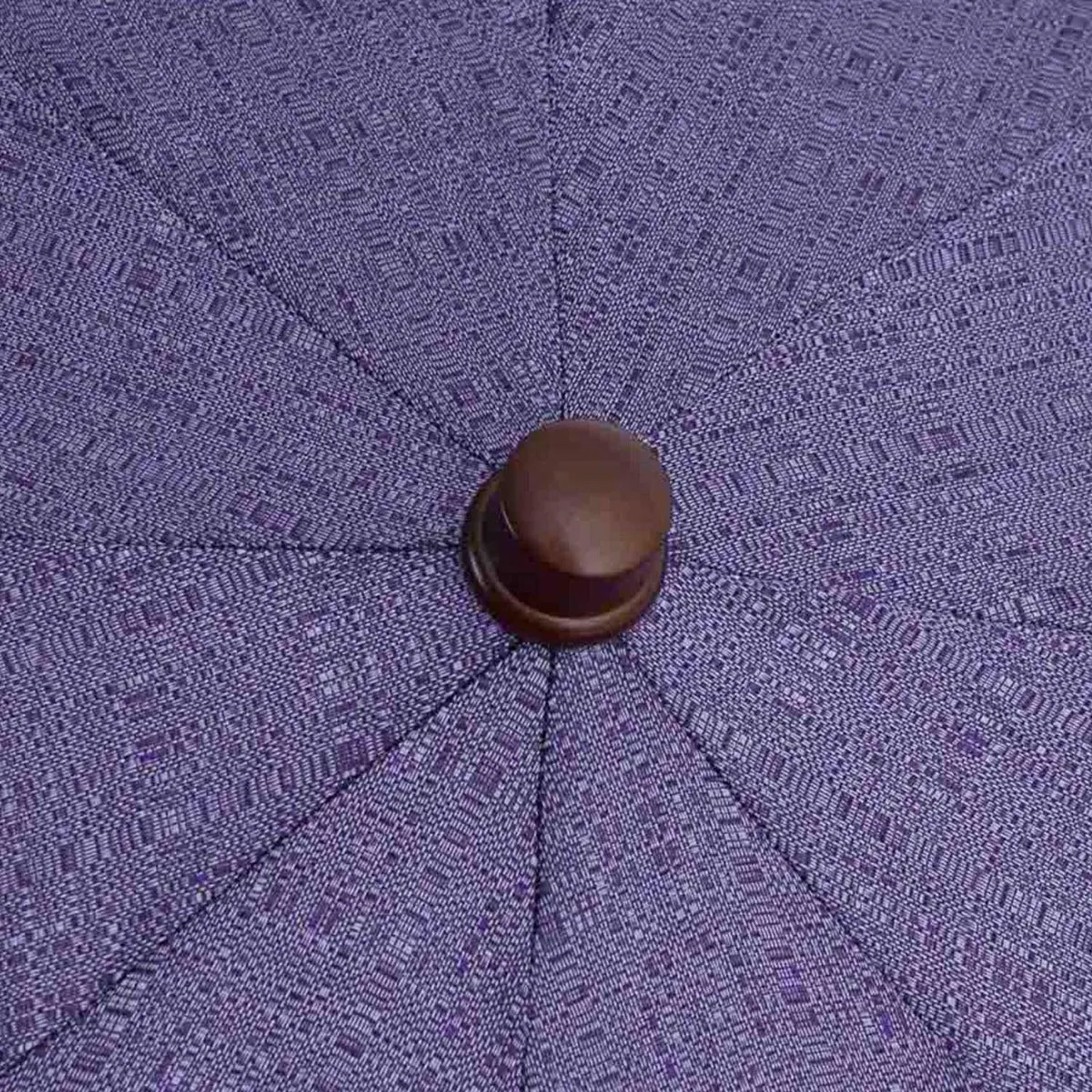 Imperial Purple Travel Umbrella with Maple Handle