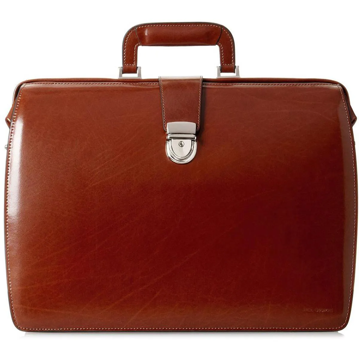 Jack Georges Elements Classic Leather Briefcase 4505