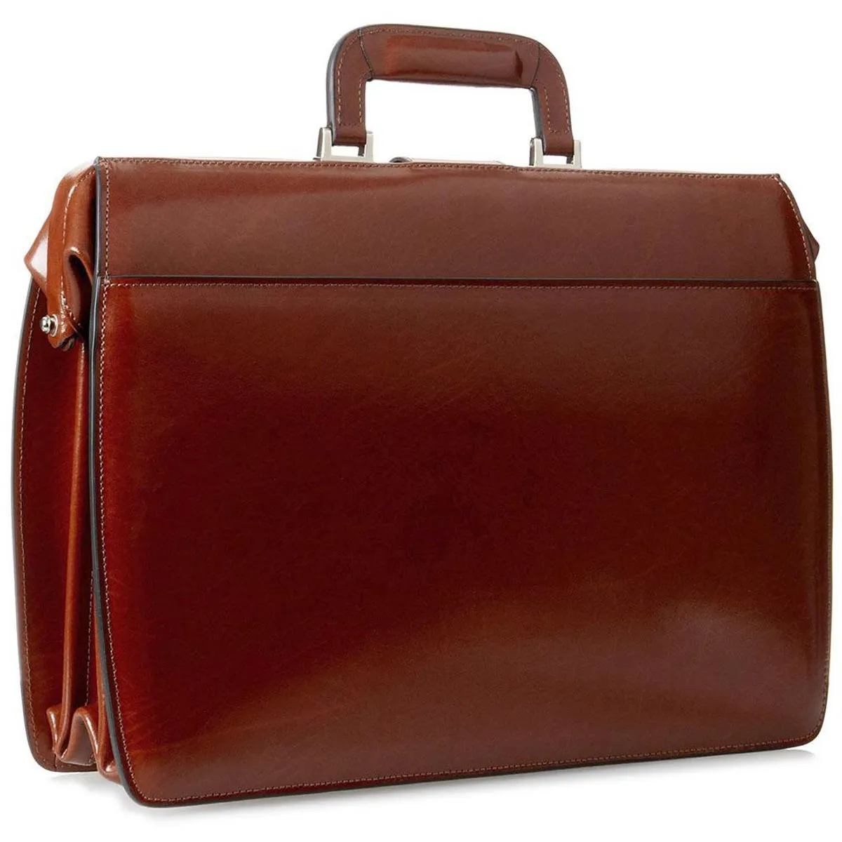 Jack Georges Elements Classic Leather Briefcase 4505