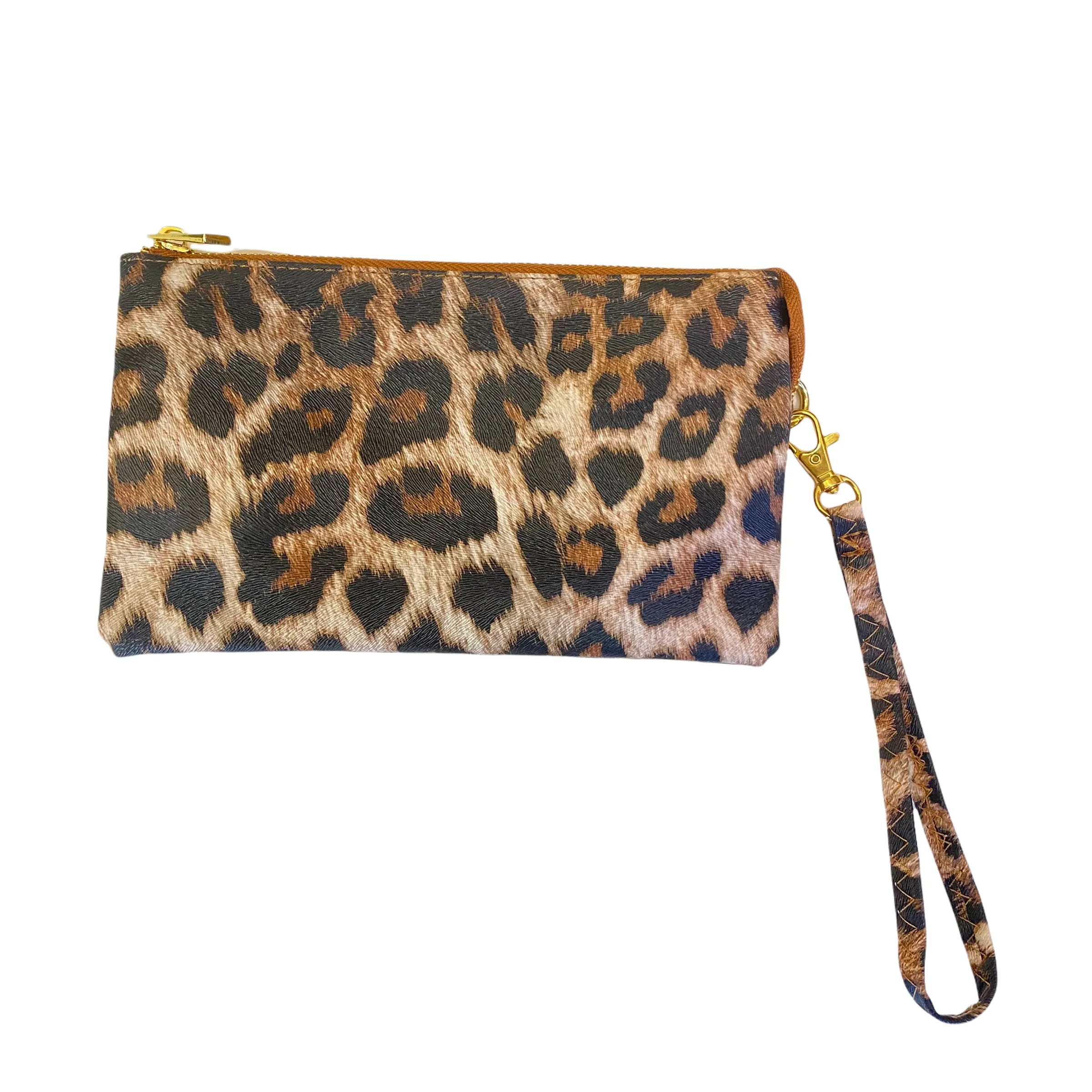 Joann Leopard Wristlet