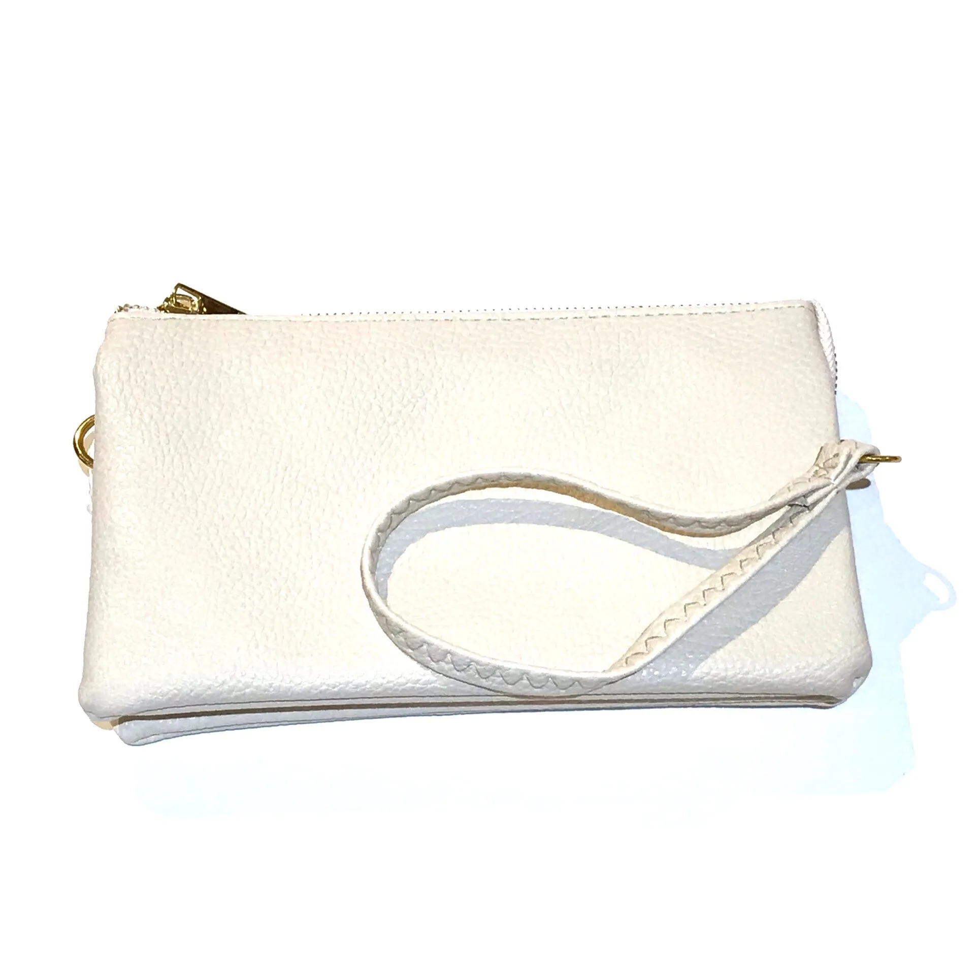 Joann Solid Wallet Clutch Crossbody Handbag