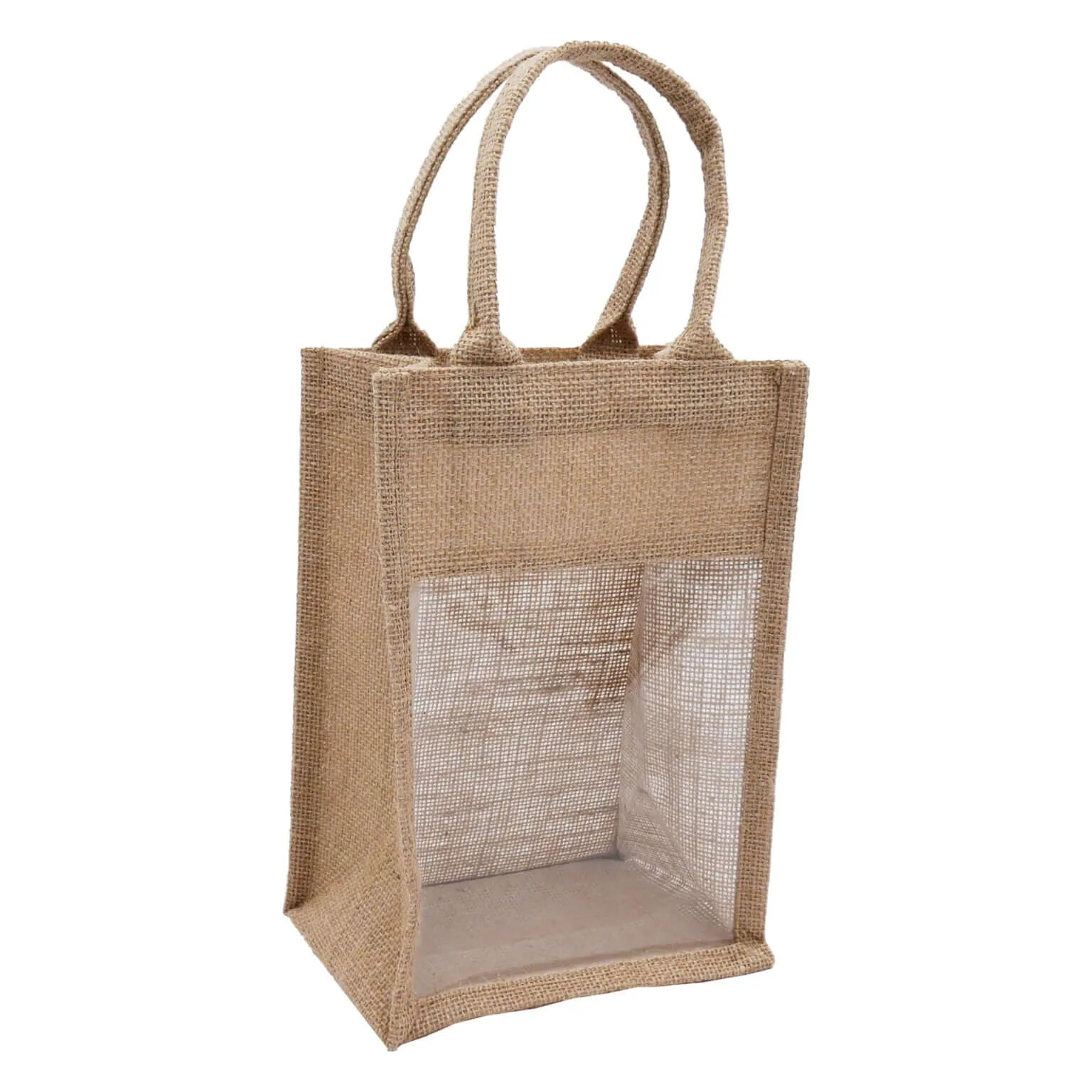 Jute Bag with Window