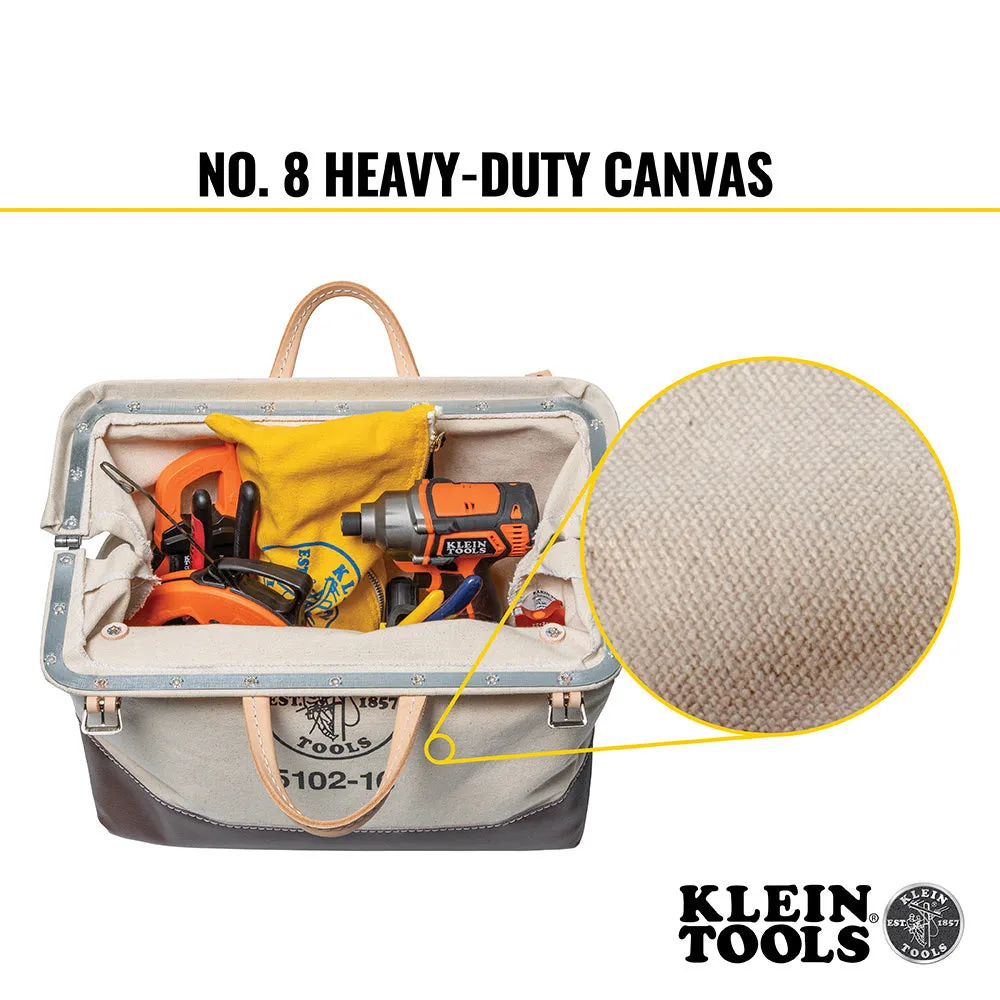 Klein 510216 Canvas Tool Bag, 16"