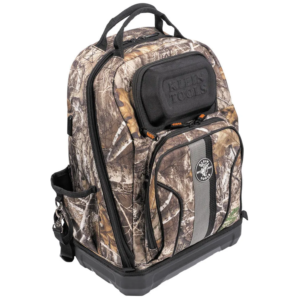 Klein 62800BPCAMO Tradesman Pro XL Tool Bag Backpack, 40 Pockets, Camo