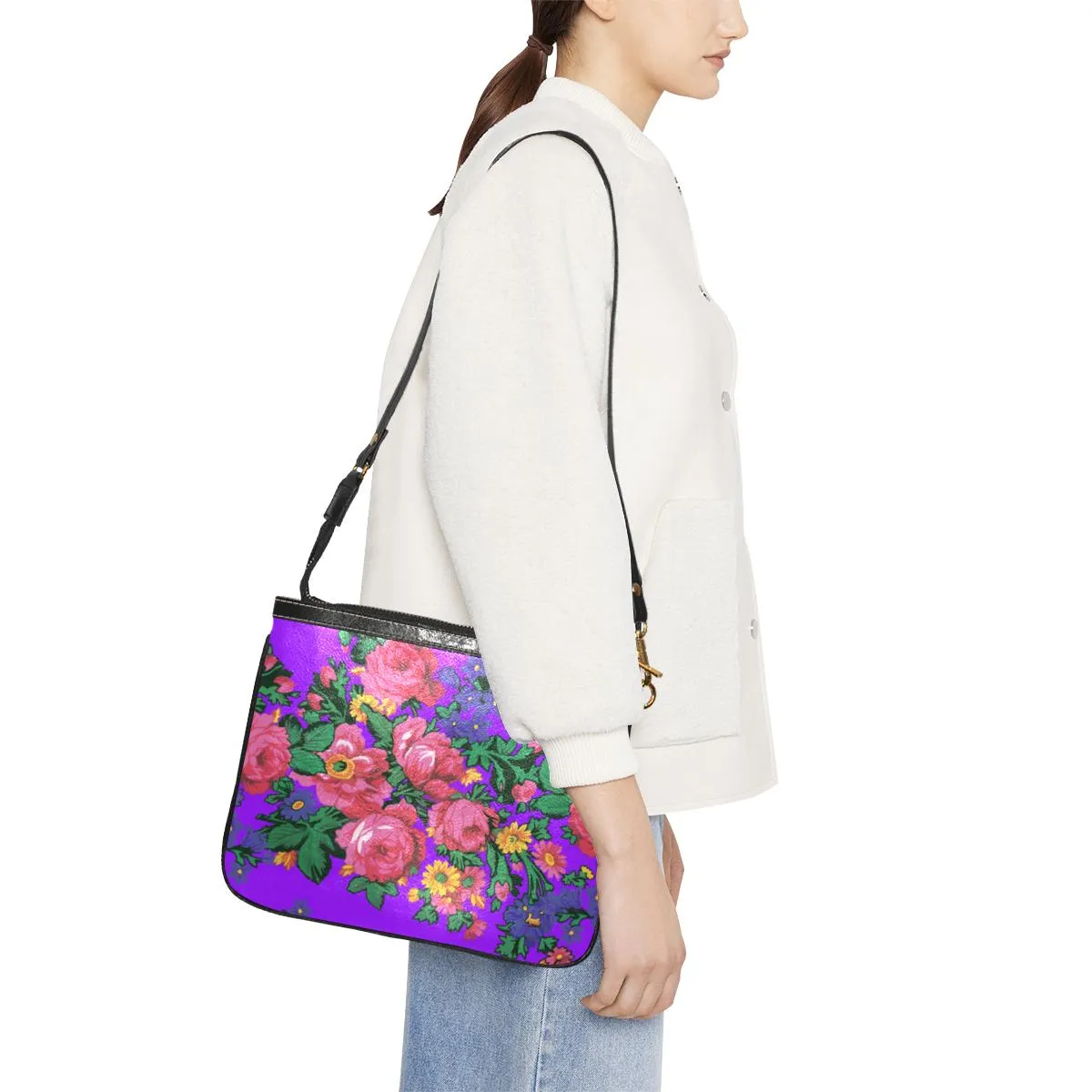 Kokum's Revenge Lilac Small Shoulder Bag