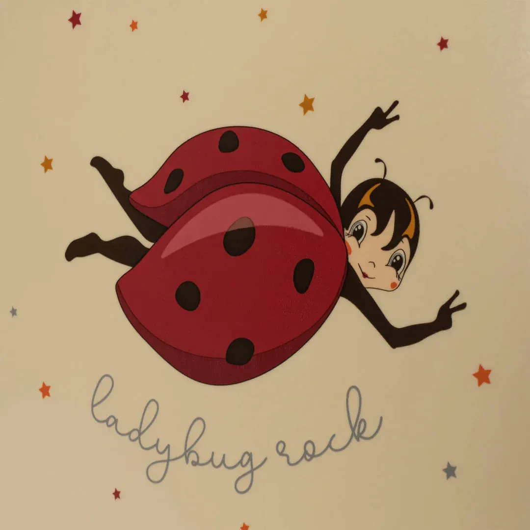 Konges Sløjd Travel Suitcase | Ladybug