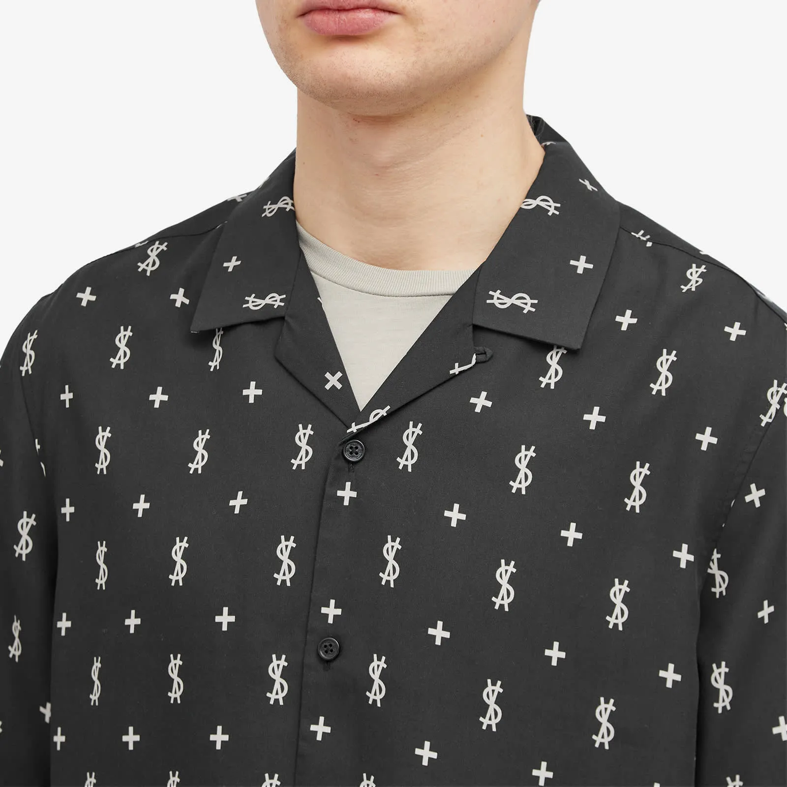 Ksubi Allstar Vacation Shirt, black