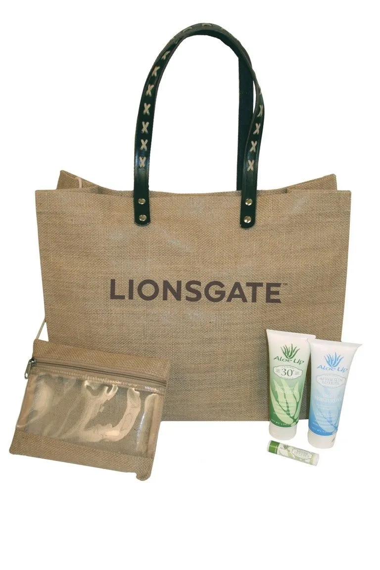 Laminated Jute Tote Bags - Custom Printed