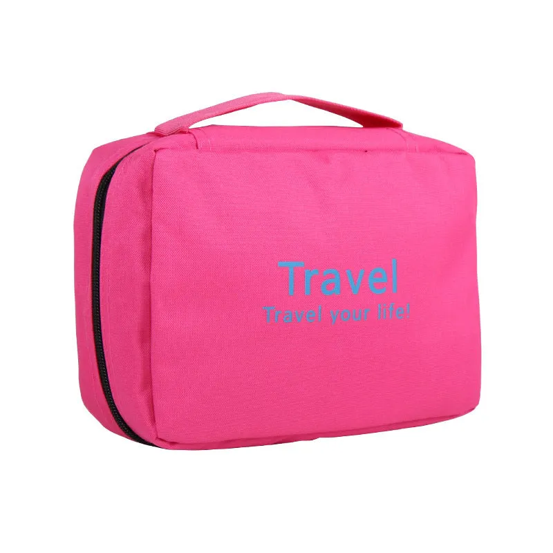 Large Capacity Folding Cosmetic Bag