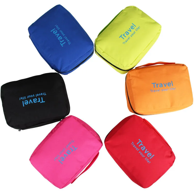 Large Capacity Folding Cosmetic Bag