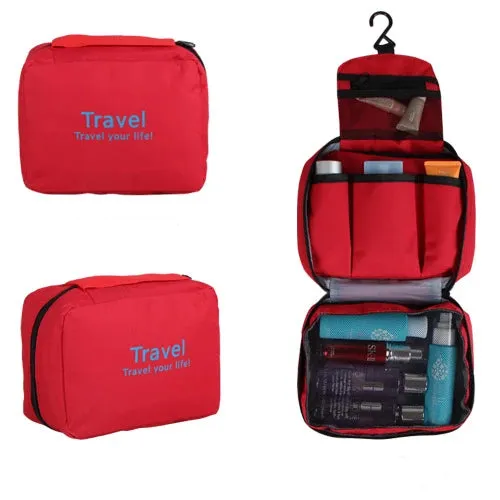 Large Capacity Folding Cosmetic Bag