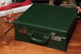 Large Collectors Briefcase - Hunter Green