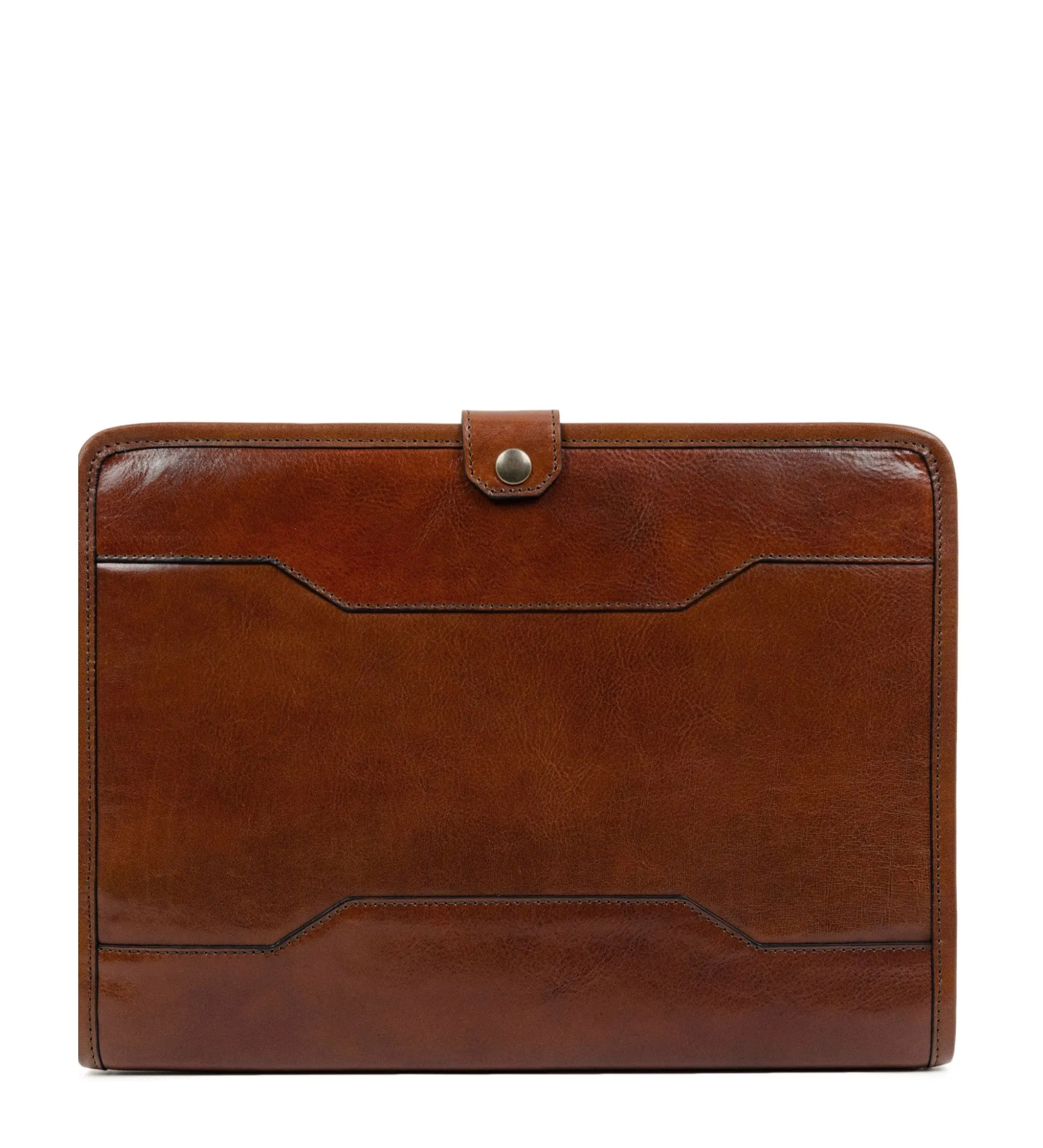 Leather A4 Documents Folder Organizer - The Call of the Wild