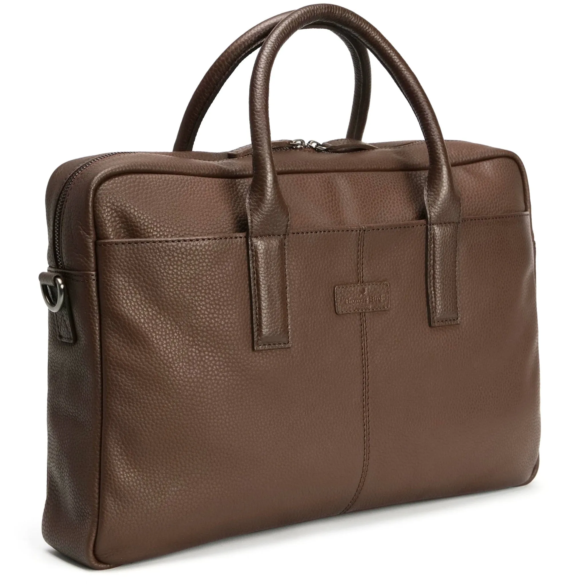 Leather Briefcase  Brown