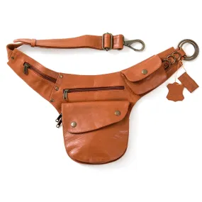 Leather Hip Bag - Maple | Seconds - Grade 1