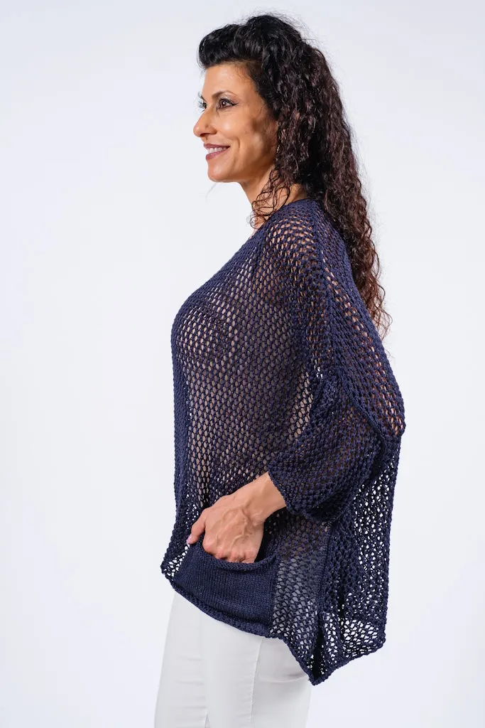 Lennox Open Knit Topper (BLS133)