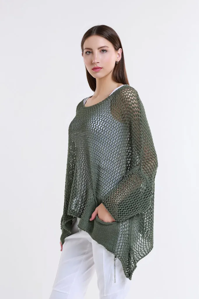 Lennox Open Knit Topper (BLS133)