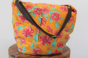 Lucy Satchel Bag - Roses