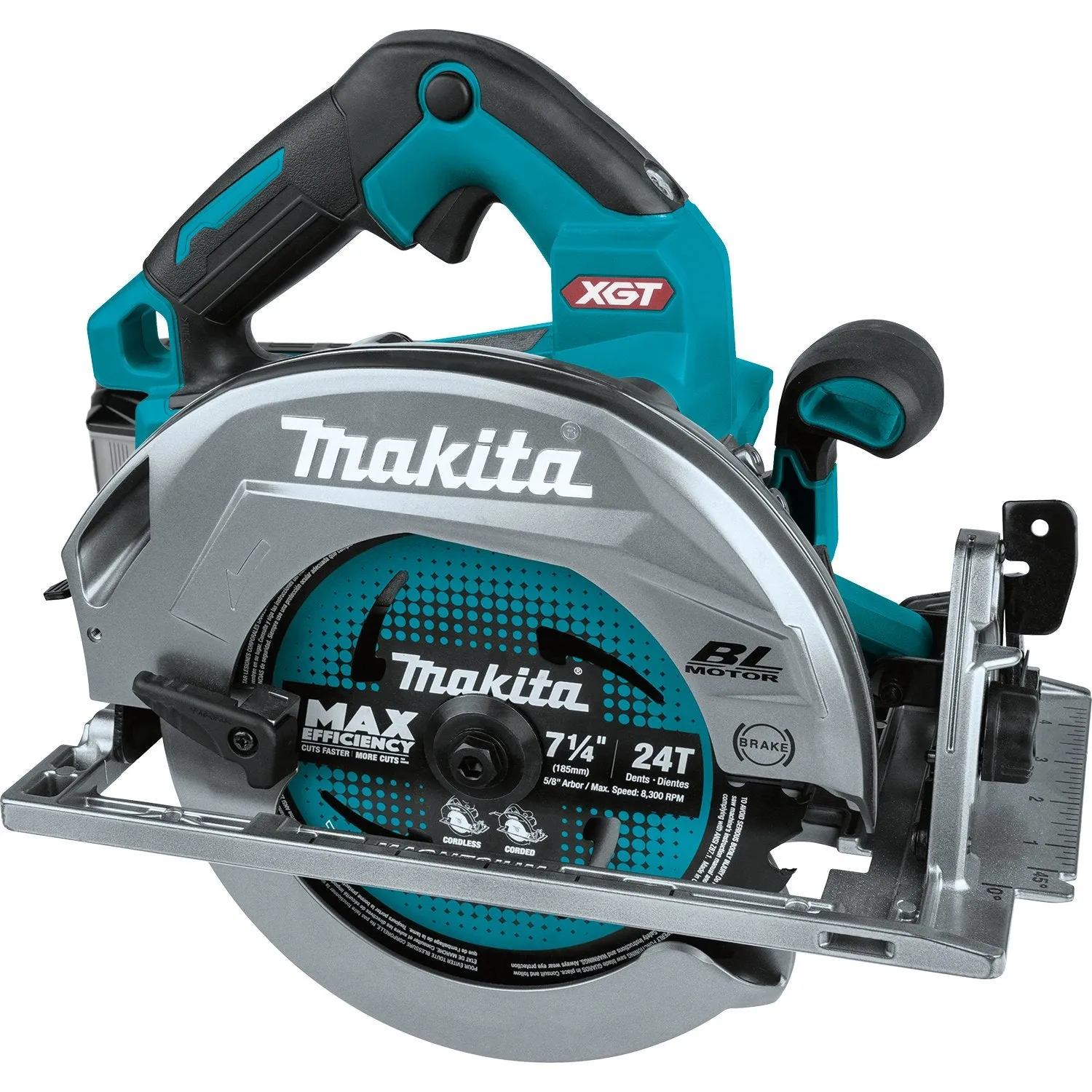 Makita (GSH01M1) 40V max XGT® Brushless 7-1/4" Circular Saw Kit, AWS® Capable (4.0Ah)