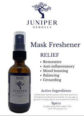 Mask Freshener: Relief 2oz