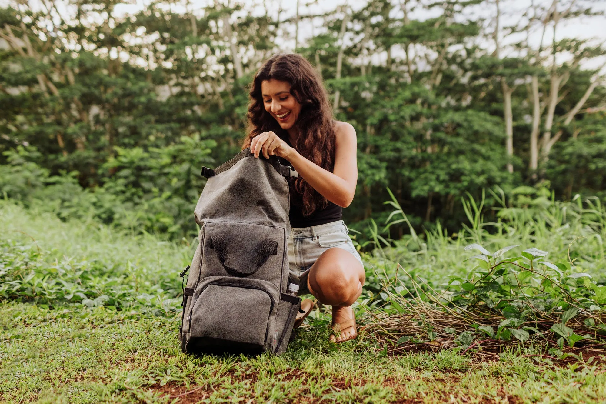 Minnesota Vikings - On The Go Roll-Top Backpack Cooler