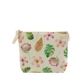 Mixed Flowers Cosmetic Bag, Large