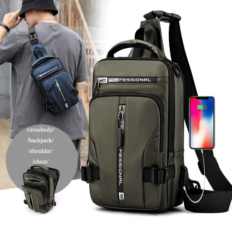 Multifunctional Backpack Shoulder Chest Bags