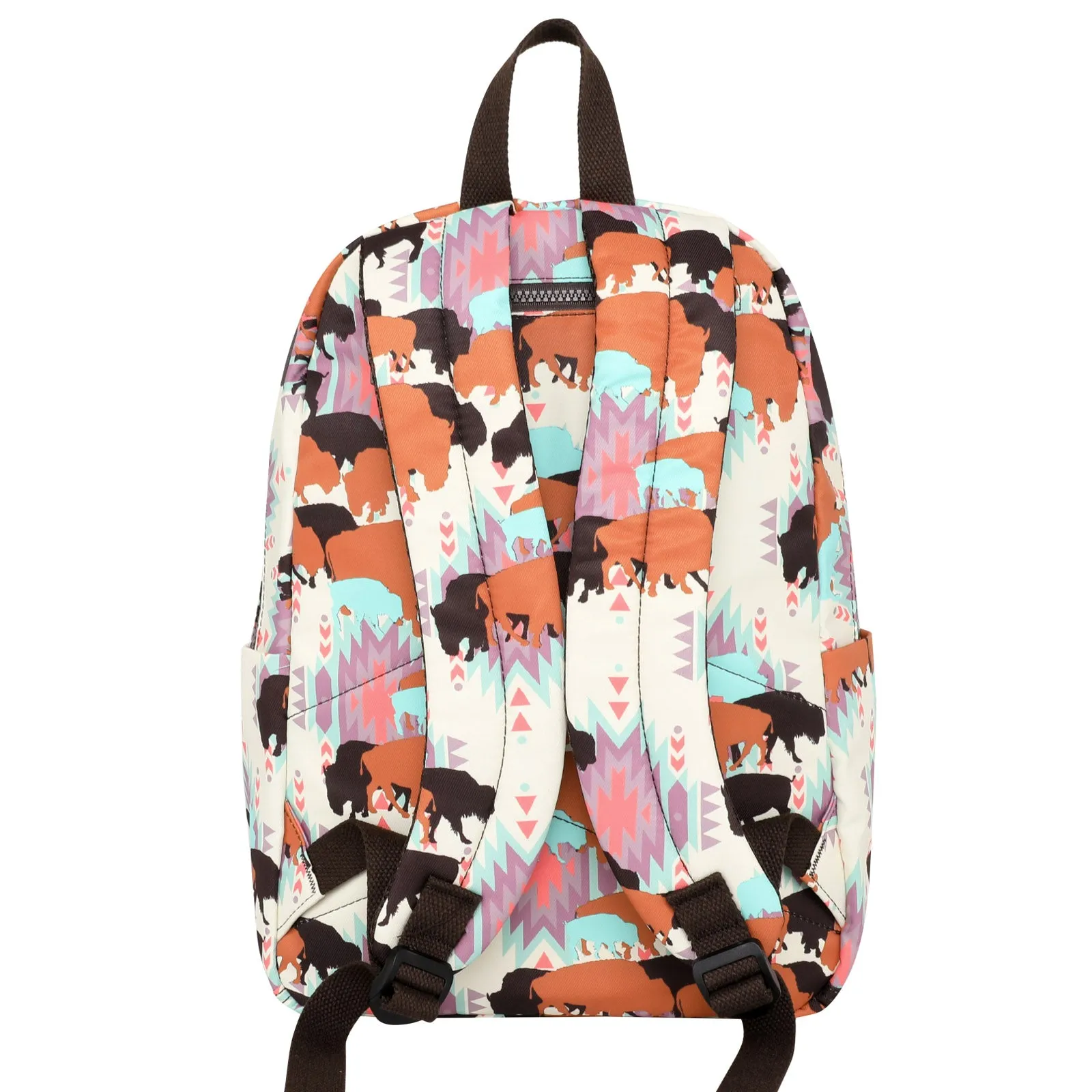 MWB-4002 Montana West Buffalo Print Backpack