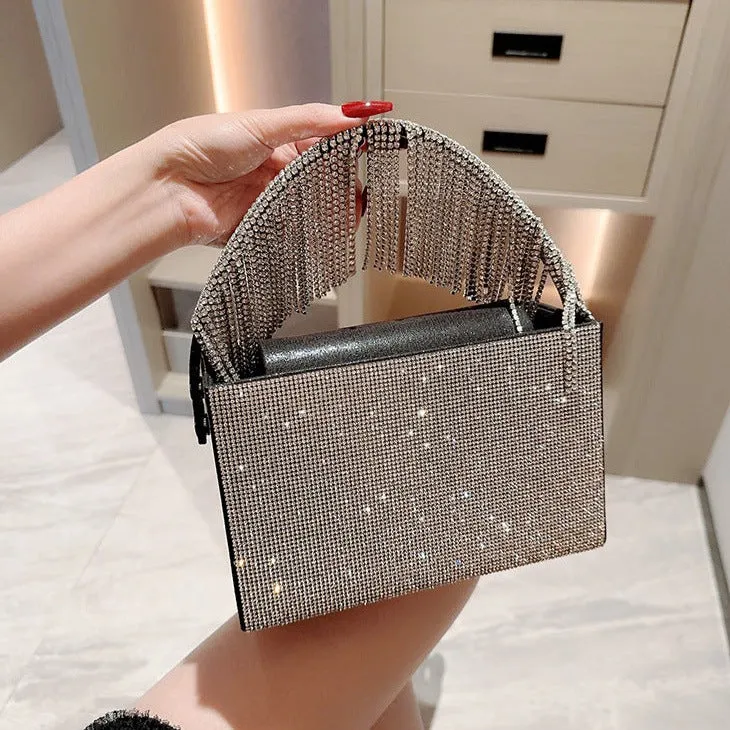 Natalie Sparkling Tassel Handbag