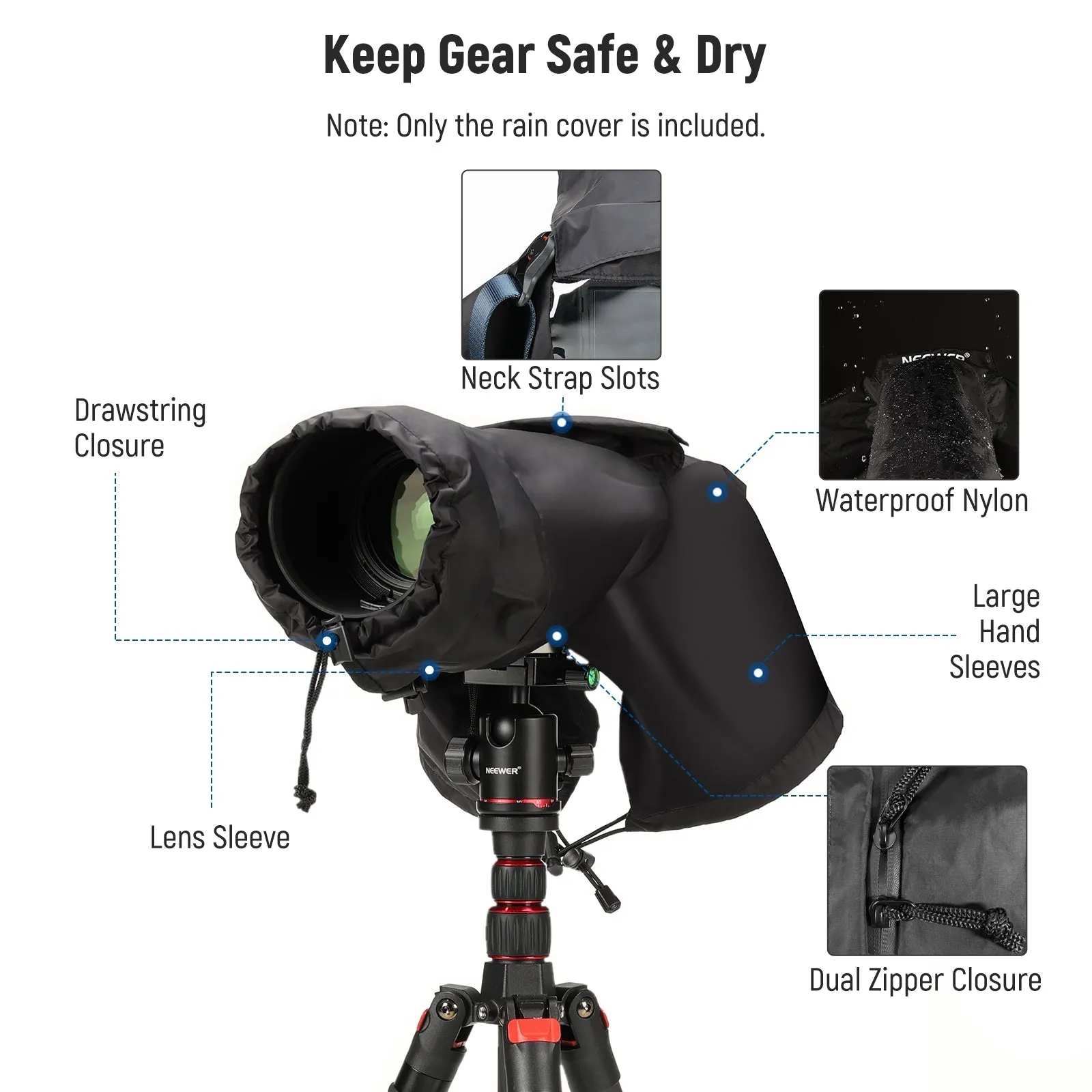 NEEWER PB003 Camera Rain Cover