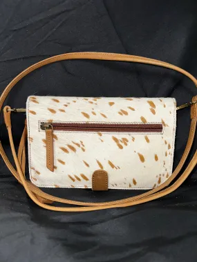 Nocona Kimberly Style Crossbody Hair-On Leather Purse