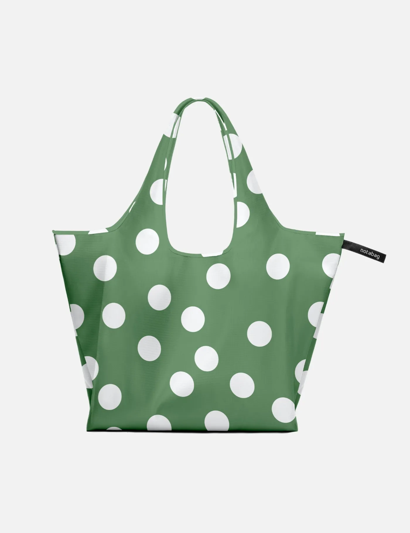 Notabag Tote – Olive Dots