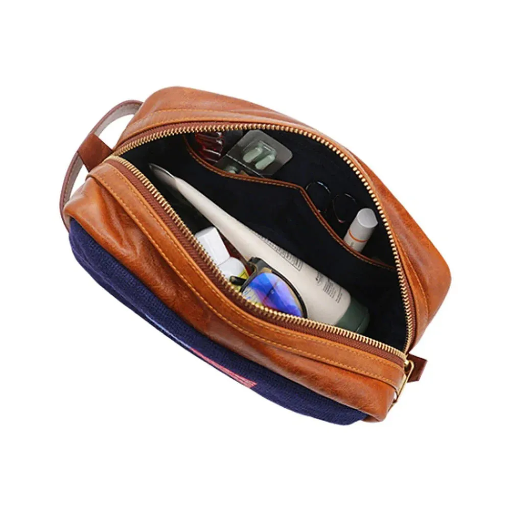 Number One Dad Toiletry Bag (Classic Navy)