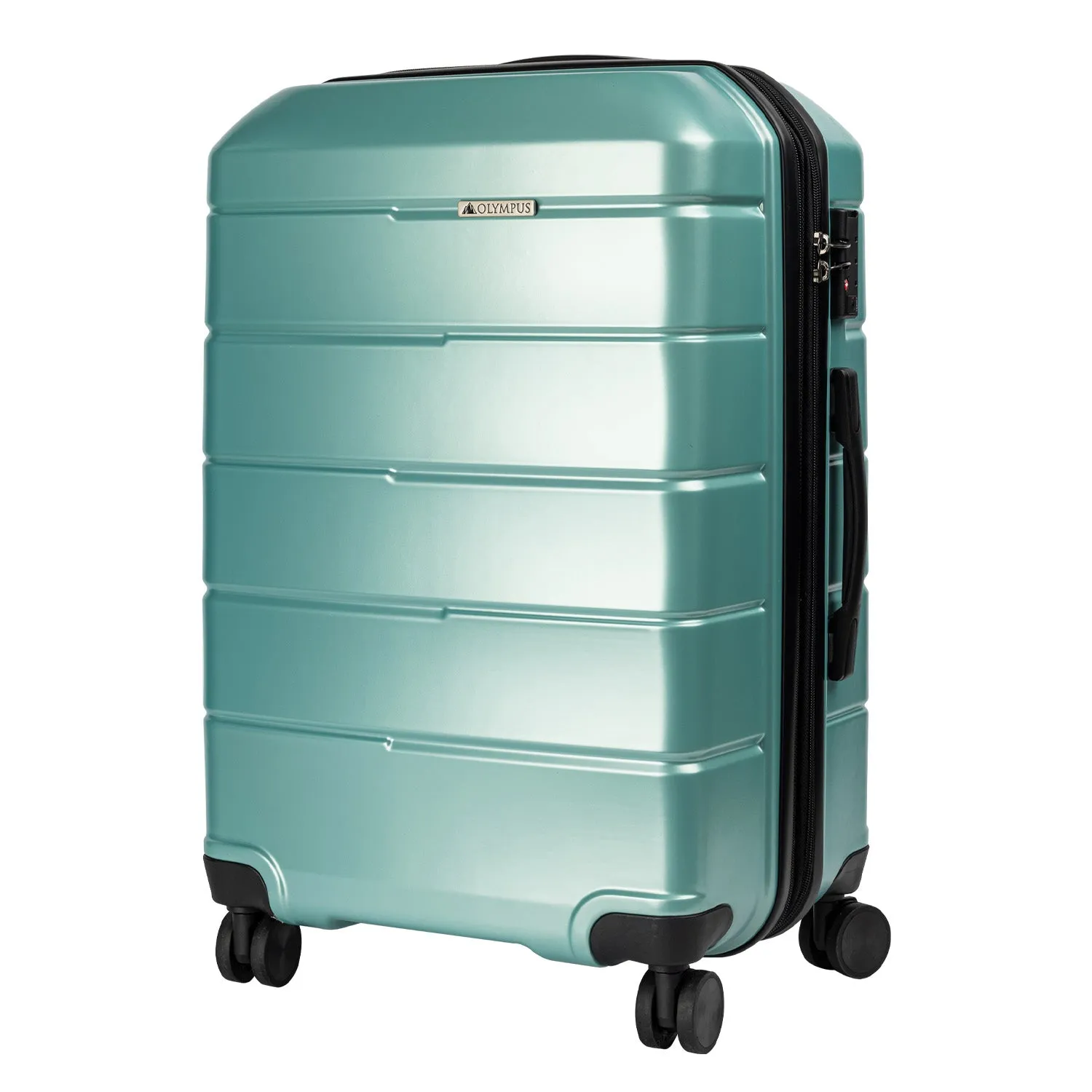 Olympus 3PC Artemis Luggage Set Hard Shell  ABS PC - Electric Teal